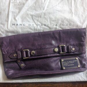Marc by Marc Jacobs Purple Magazine Clutch